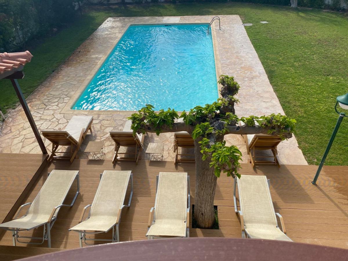 Relaxing Villa With Swimming Pool And Garden Agios Georgios  Exteriör bild