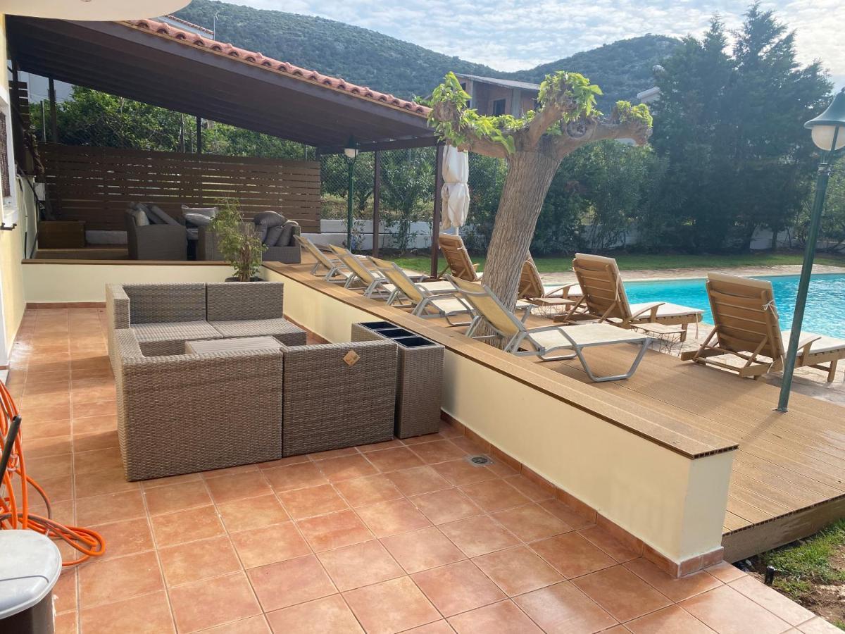 Relaxing Villa With Swimming Pool And Garden Agios Georgios  Exteriör bild