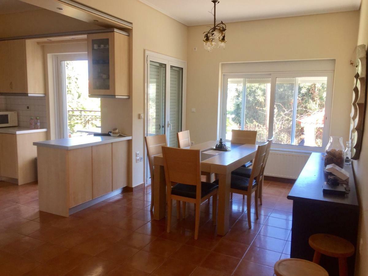 Relaxing Villa With Swimming Pool And Garden Agios Georgios  Exteriör bild